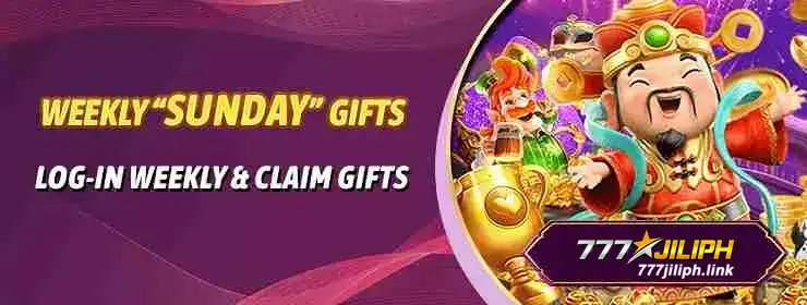 777JILIPH weekly login event with exciting gift rewards for active players